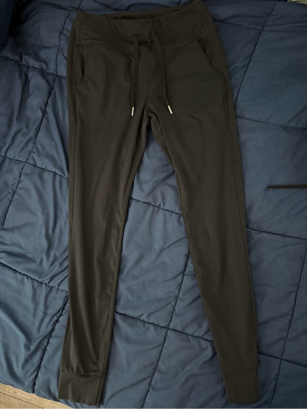 Halara softlyzero plush high waisted drawstring joggers size large tall